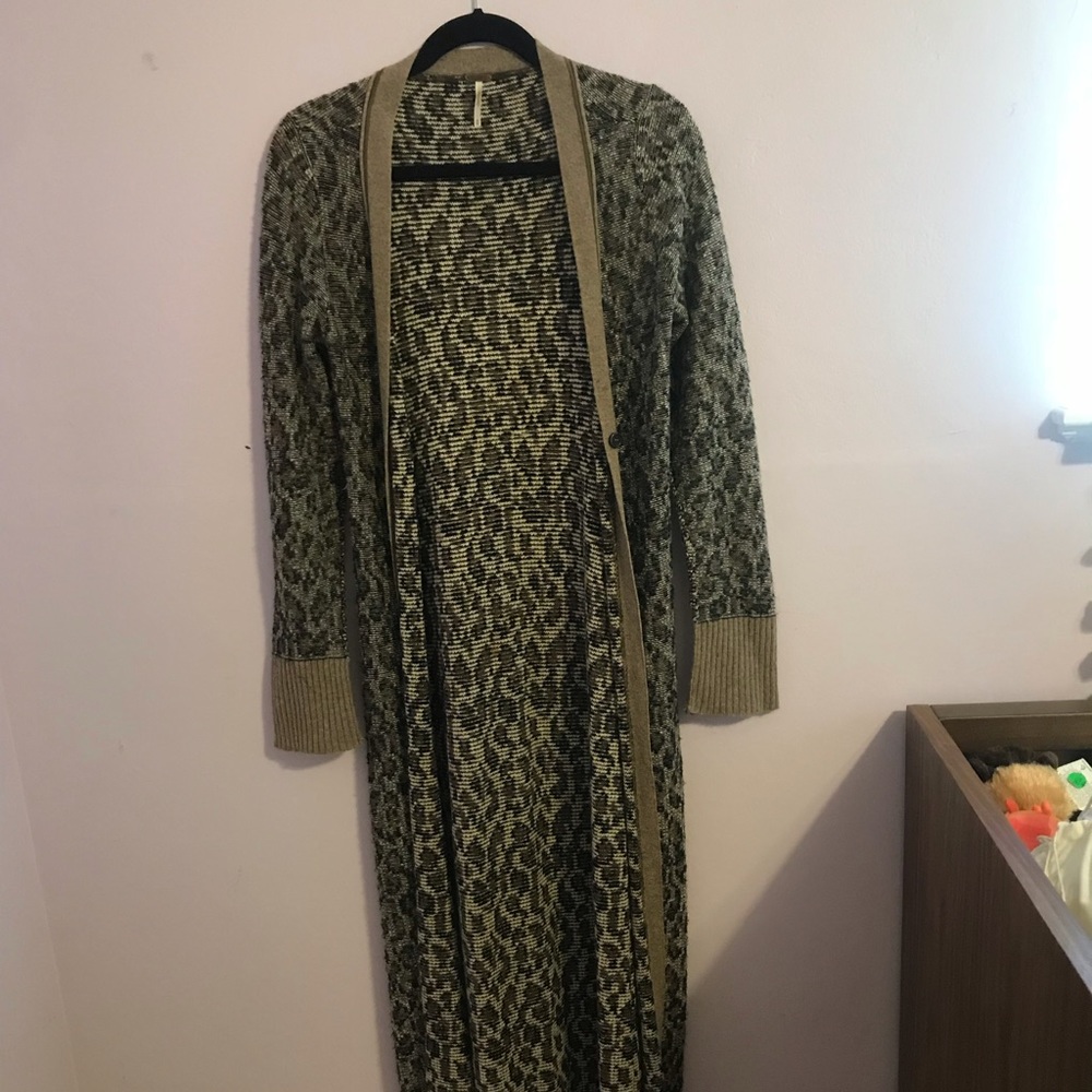 Free People Cardigan Duster